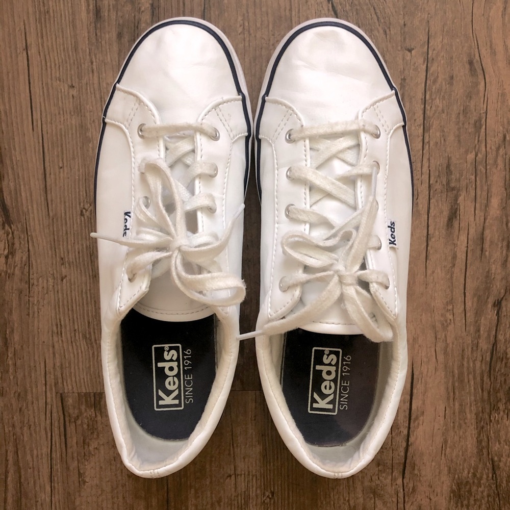White Keds Maven Leather sneaker